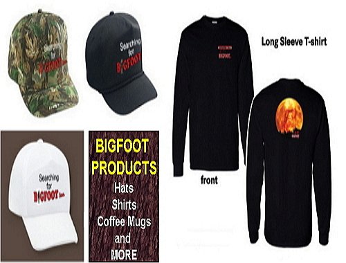 Bigfoot t-shirts